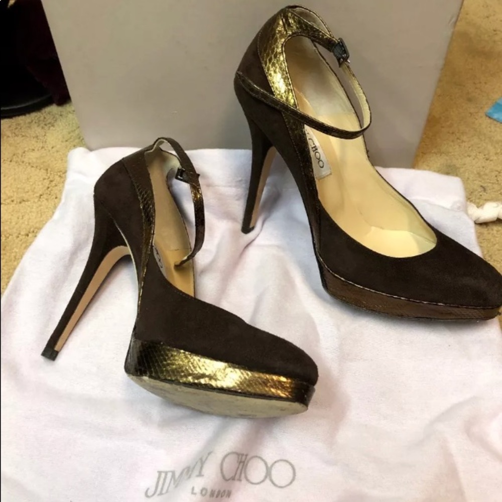 Jimmy Choo shoes size 35 Brown